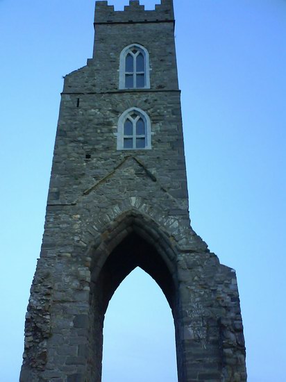 Mary Magdalene's Tower - de sista resterna av ett kloster som en gång i tiden stod här