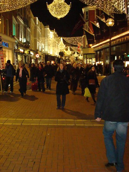 Juldekorationer - Grafton Street