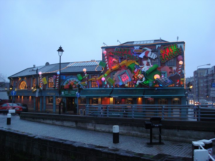 The Barges juldekorationer