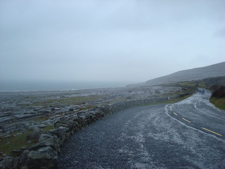 Kustvägen på väg till Cliffs of Moher