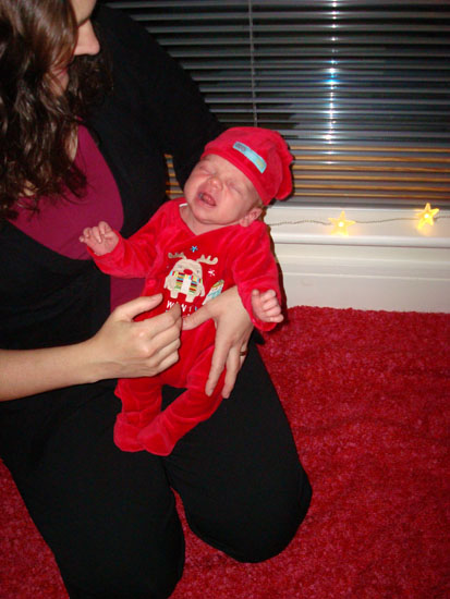 Nyvaken och lite gnällig