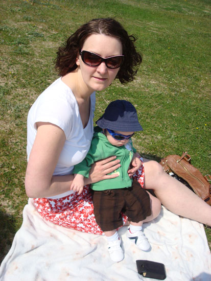 Under förra helgens värmebölja passade vi på att njuta av solen på stranden i Malahide.