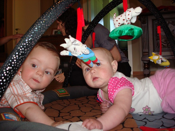 Oscar och Lova (hans kusinsbarn)