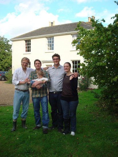 Sista dagarna på semestern blev i Braiseworth hos Anders och Sheila tillsammans med Sam och Jenny