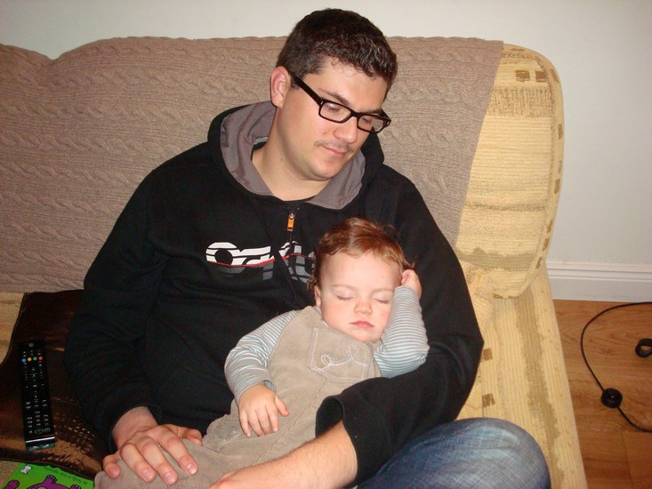 Man blir trött av kalas